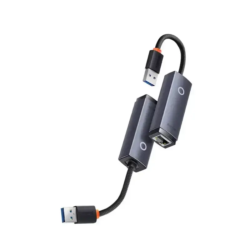 مبدل Type-A to LAN باسئوس   مدل Lite Series RJ45 1000Mbps